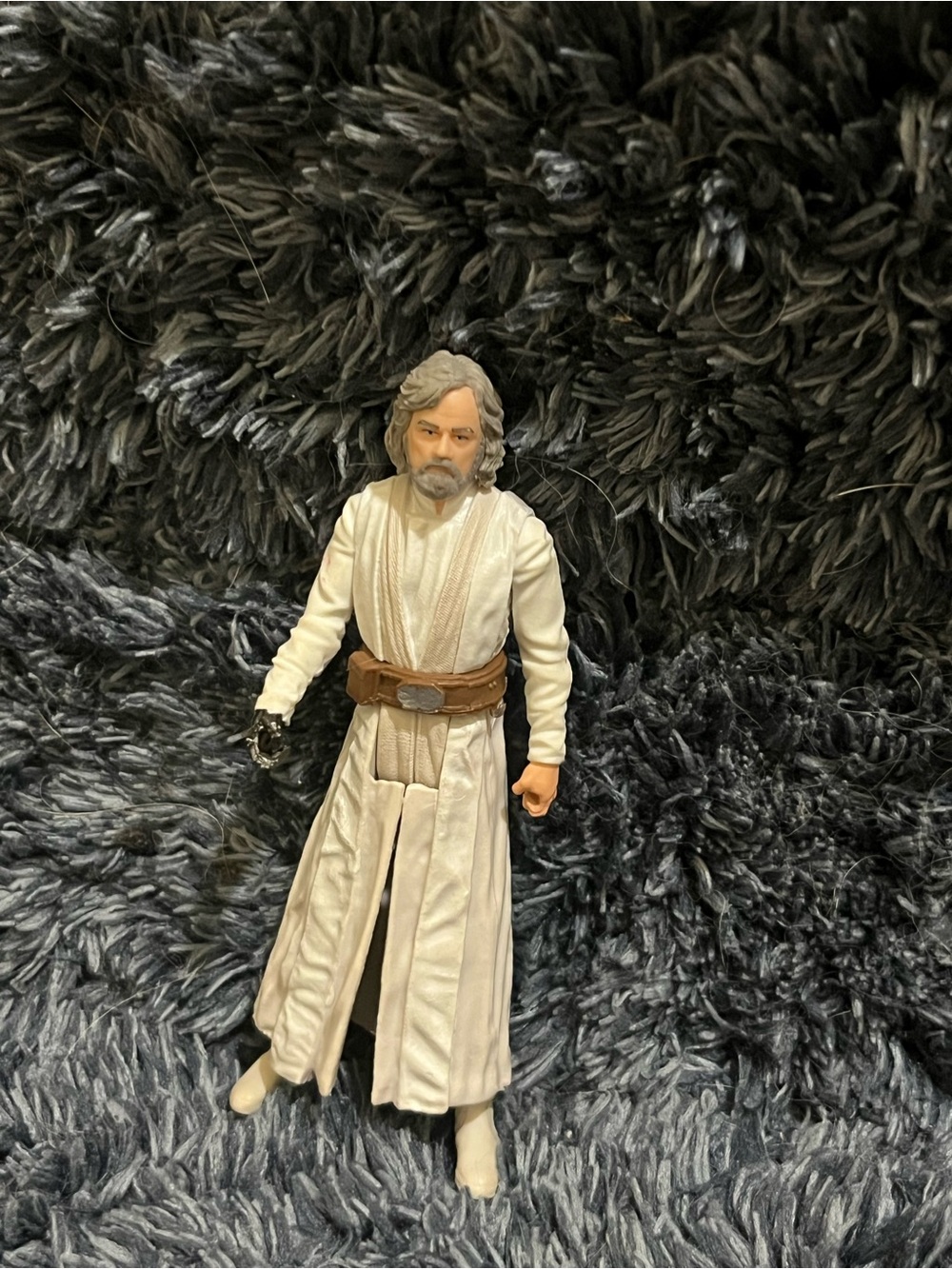 Star Wars Luke Skywalker White Robe Action Figure with Brown Belt